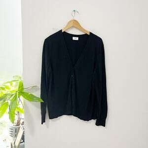 Old Navy Black Button Cardigan Sweater Size XXL